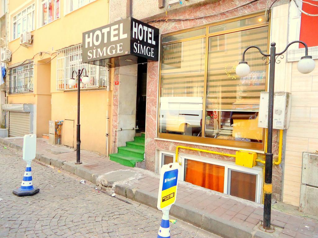 Simge Hotel Istanbul Exterior foto